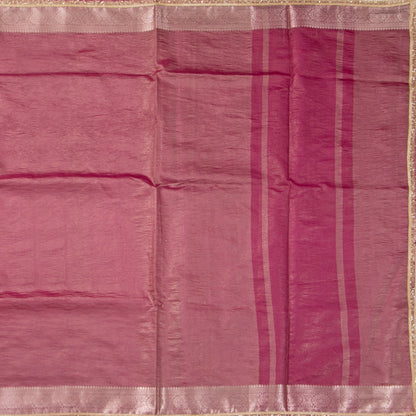 Pink Banarasi Tissue Silk Saree PBT 319