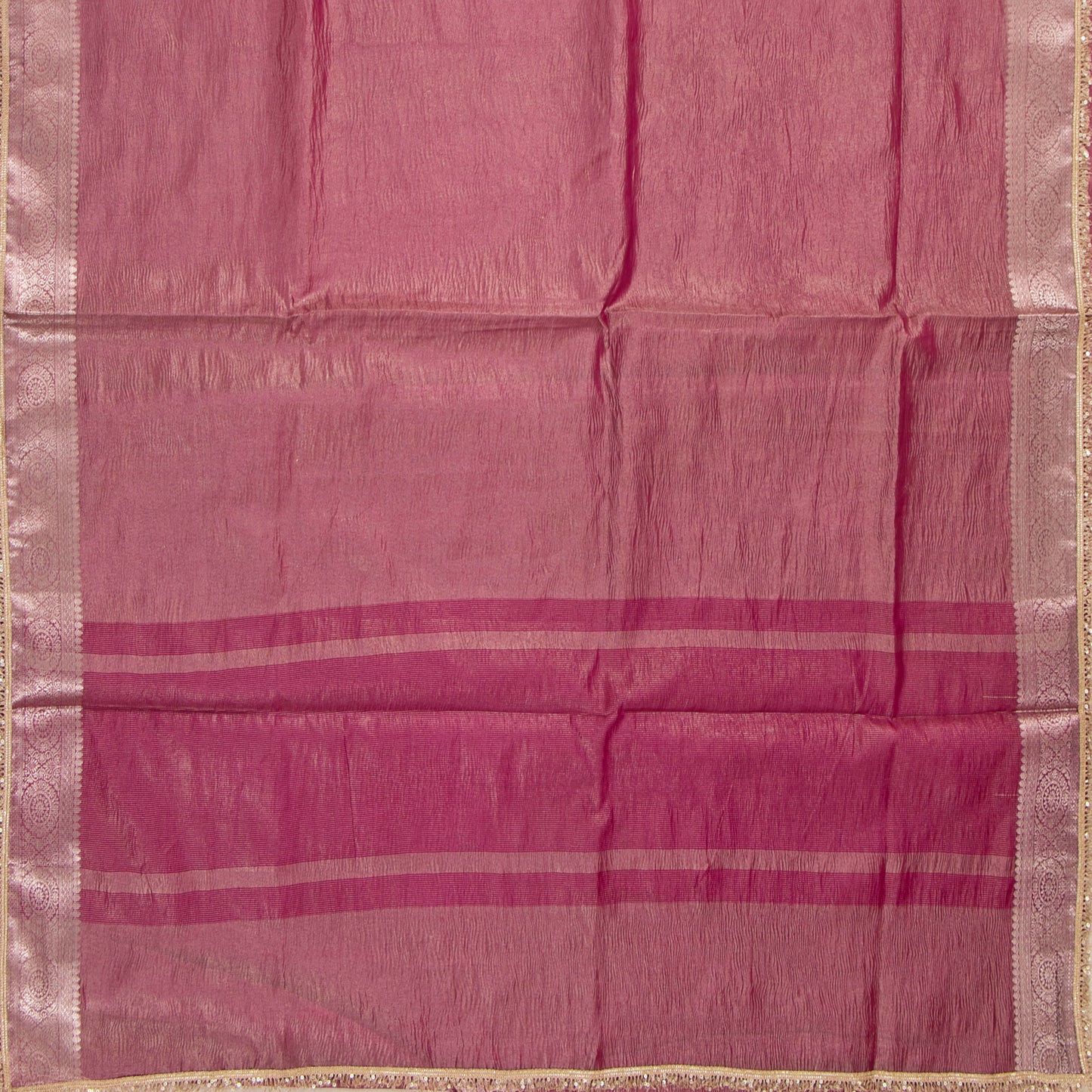 Pink Banarasi Tissue Silk Saree PBT 319