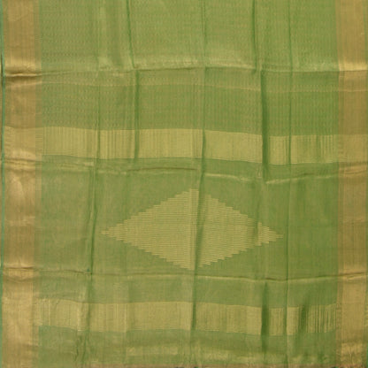 Green Banarasi Tissue Silk Saree PBT 311