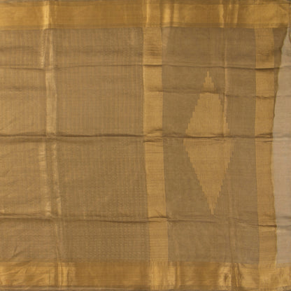 Beige Banarasi Tissue Silk Saree PBT 312