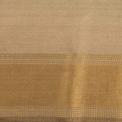 Beige Banarasi Tissue Silk Saree PBT 312