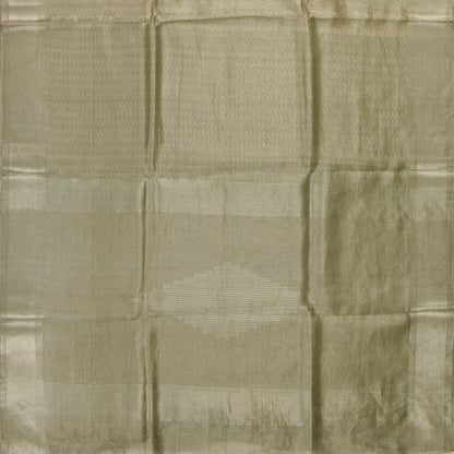 Silver Banarasi Tissue Silk Saree PBT 314