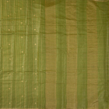Green Banarasi Tussar Silk Saree PB 307