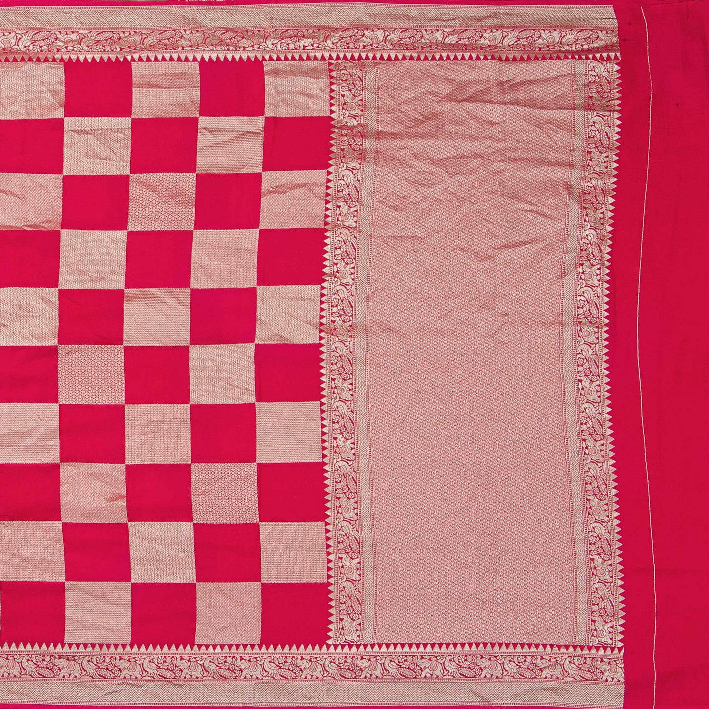 Pink Banarasi Silk Saree PB 306