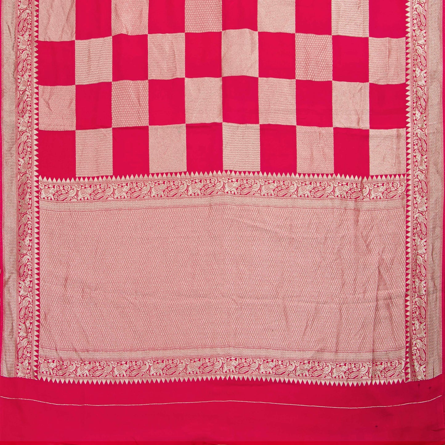 Pink Banarasi Silk Saree PB 306