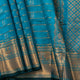 Blue Kanchi Silk Cotton Saree For Festive Wear VP SC 242