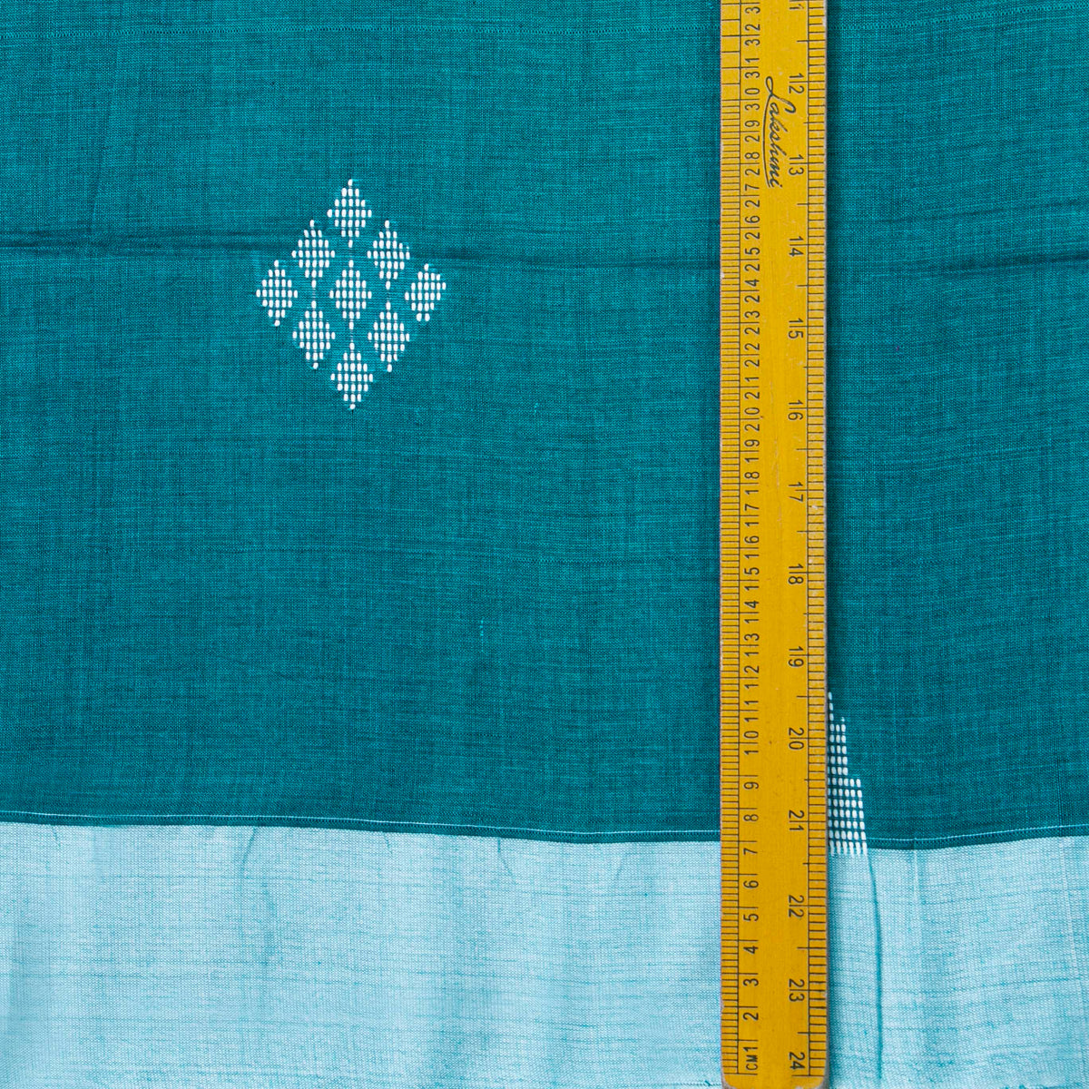 Blue Dhakai Jamdani Muslin Silk Saree For Party Wear PV MJ 169
