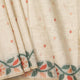 Off White Munga Tussar Silk Jamdani Saree For Party Wear PV MJ 184