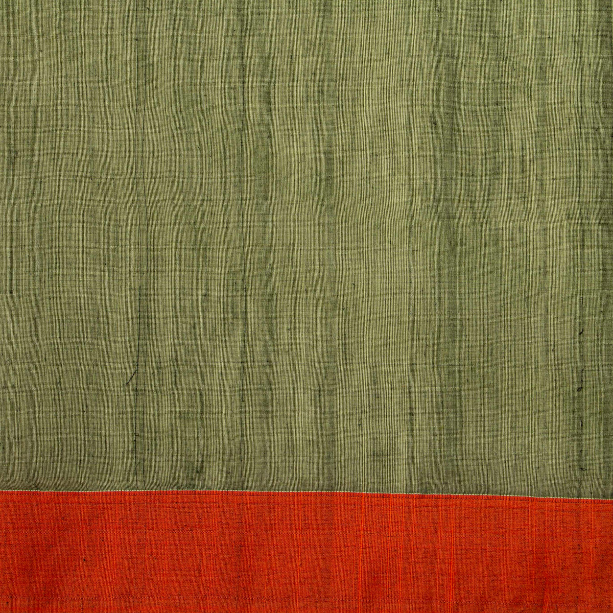 Green Dhakai Jamdani Muslin Silk Saree For Party Wear PV MJ 185