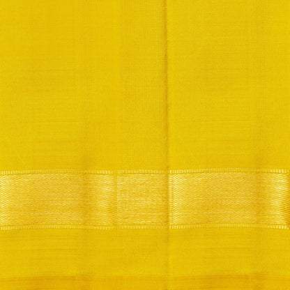 Maroon And Mustard Kanchipuram Silk Saree With Zari Buttas For Wedding Wear PV NYC 1743 - Silk Sari - Panjavarnam 