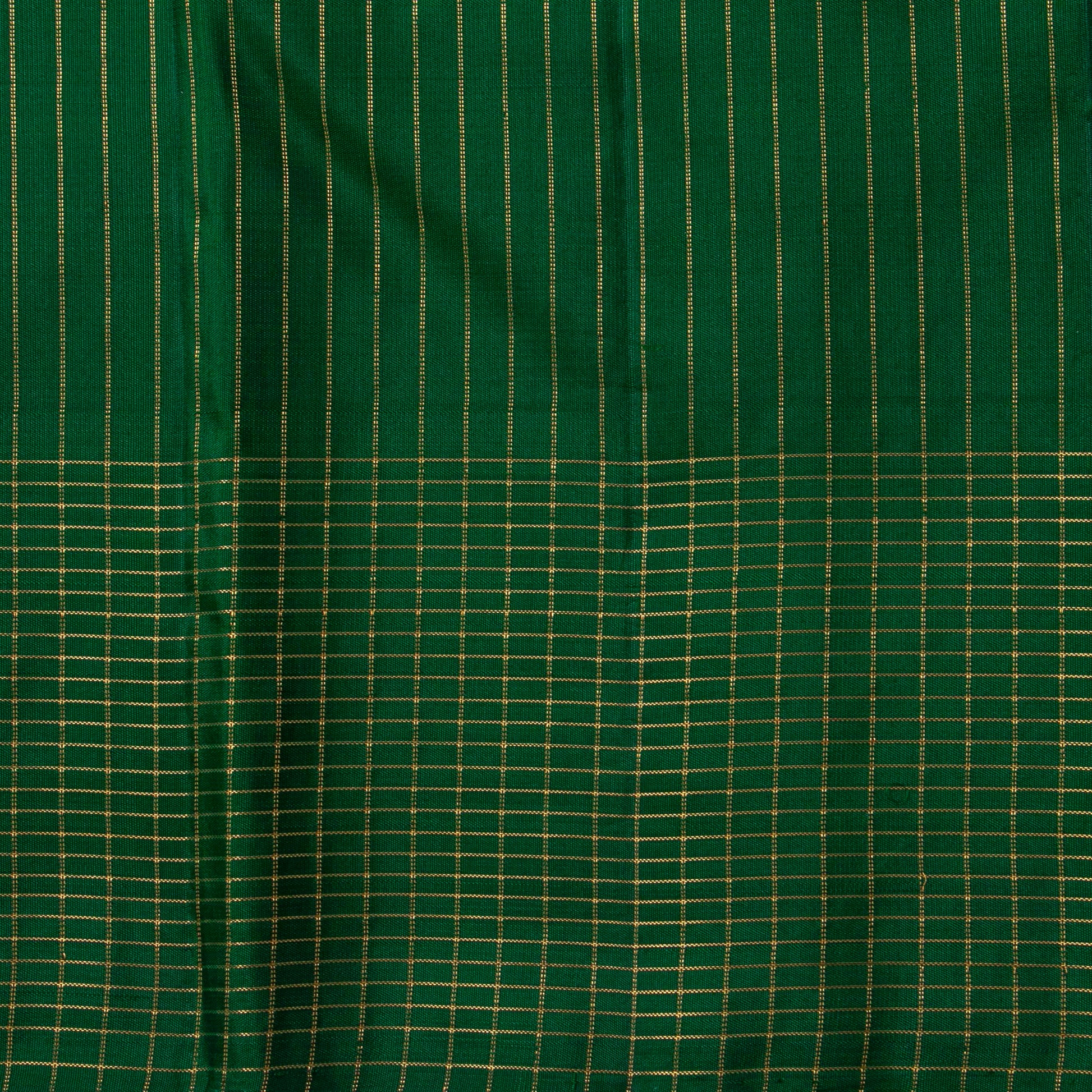 Mayilkazhuthu Blue With Green Kanchipuram Silk Saree For Festive Wear PV NYC 1804 - Silk Sari - Panjavarnam PV NYC 1804