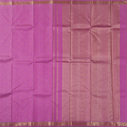Pink Kanchipuram Silk Saree For Festive Wear PV NYC 1784 - Silk Sari - Panjavarnam PV NYC 1784