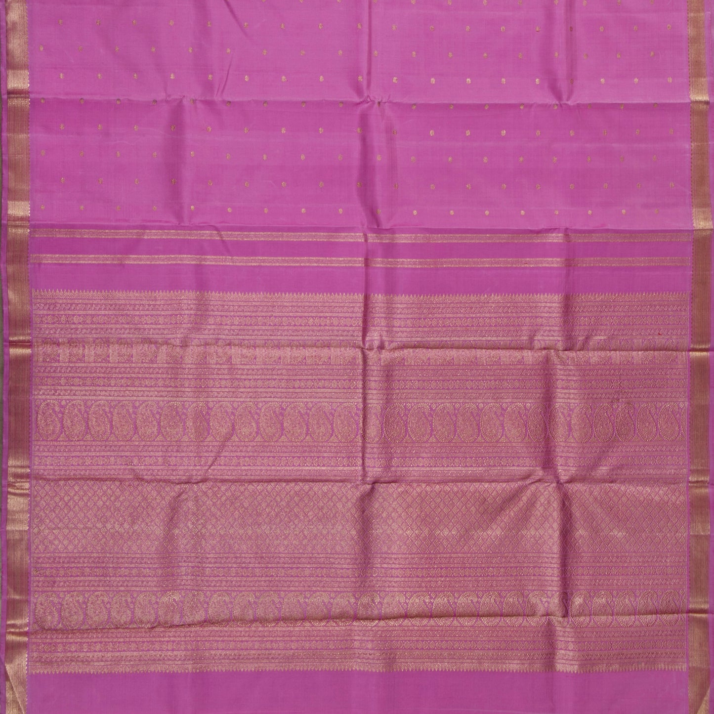 Pink Kanchipuram Silk Saree For Festive Wear PV NYC 1784 - Silk Sari - Panjavarnam PV NYC 1784