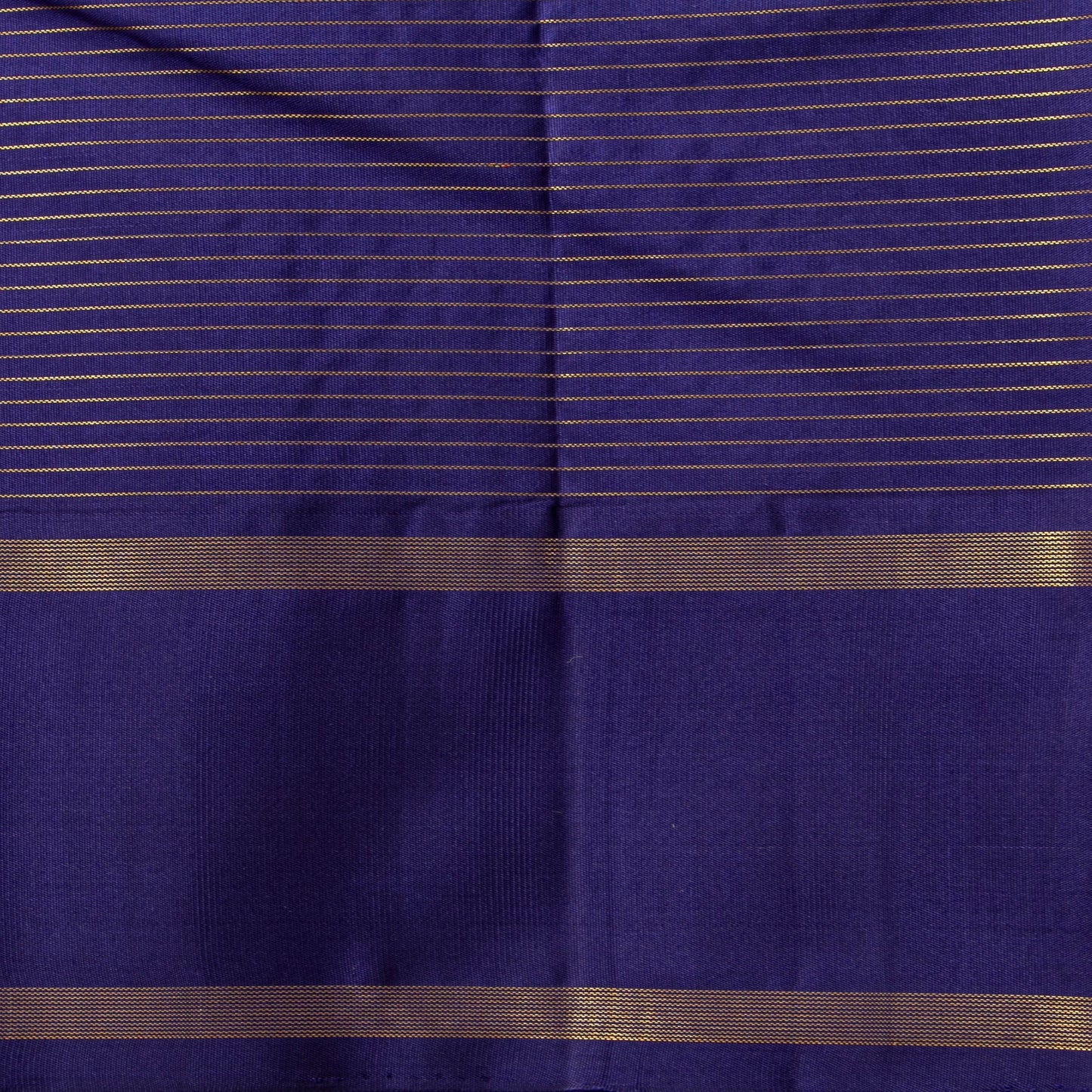 Magenta And Navy Blue Kanchipuram Silk Saree For Festive Wear PV NYC 1787