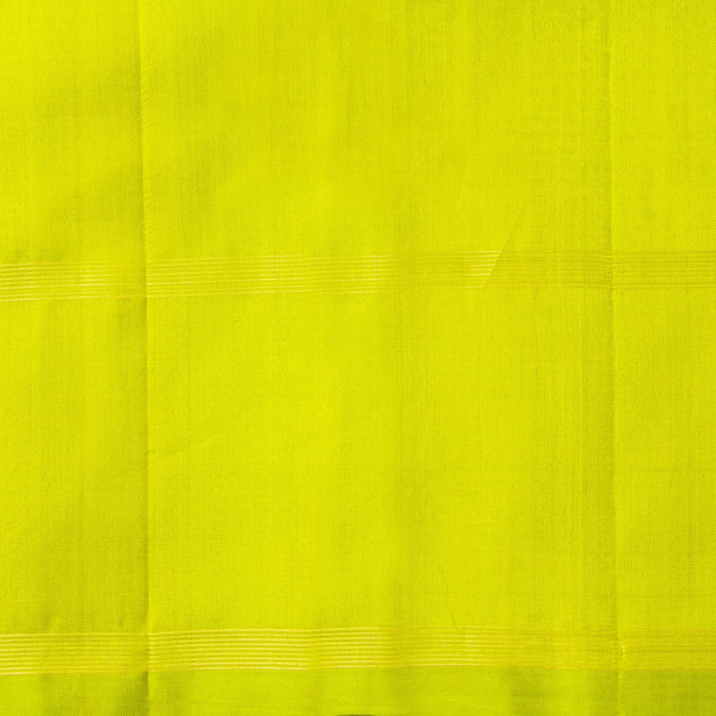 Yellow And Green Kanchipuram Silk Saree For Festive Wear PV NYC 1870