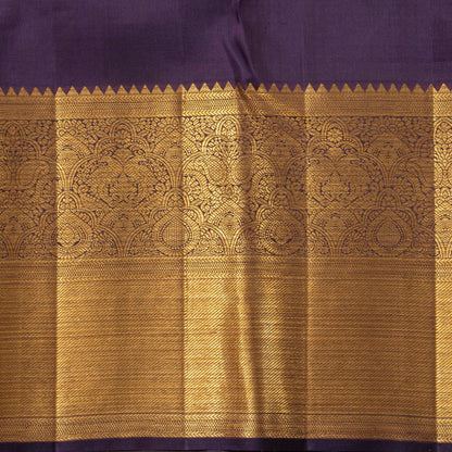 Lavender And Purple Kanchipuram Silk Saree For Bridal Wear PV NYC 1763 - Silk Sari - Panjavarnam PV NYC 1763