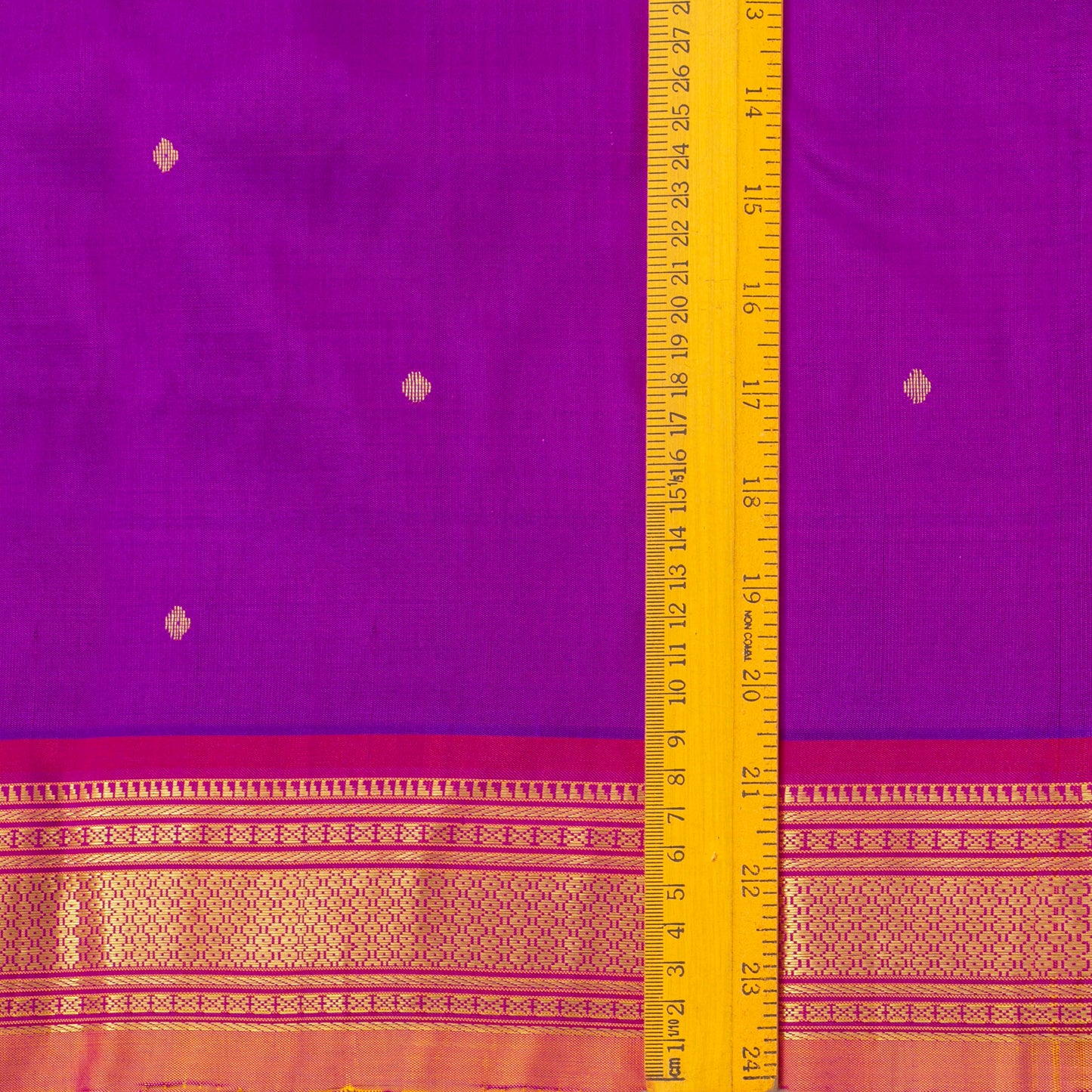 Magenta And Pink Kanchipuram Silk Saree For Festive Wear PV NYC 1932