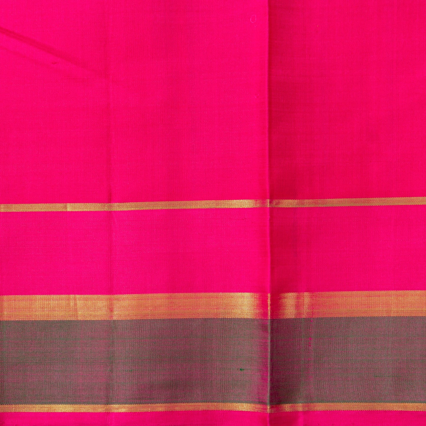 Orange And Pink Kanchipuram Silk Saree For Festive Wear PV NYC 1933