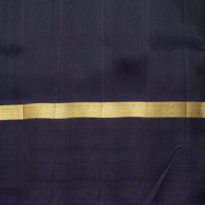 Maroon And Blue Kanchipuram Silk Saree For Festive Wear PV NYC 1866 - Silk Sari - Panjavarnam PV NYC 1866