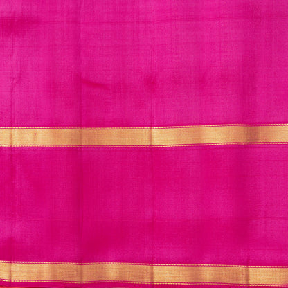 Lotus and Pink Kanchipuram Silk Saree For Festive Wear PV NYC 1868