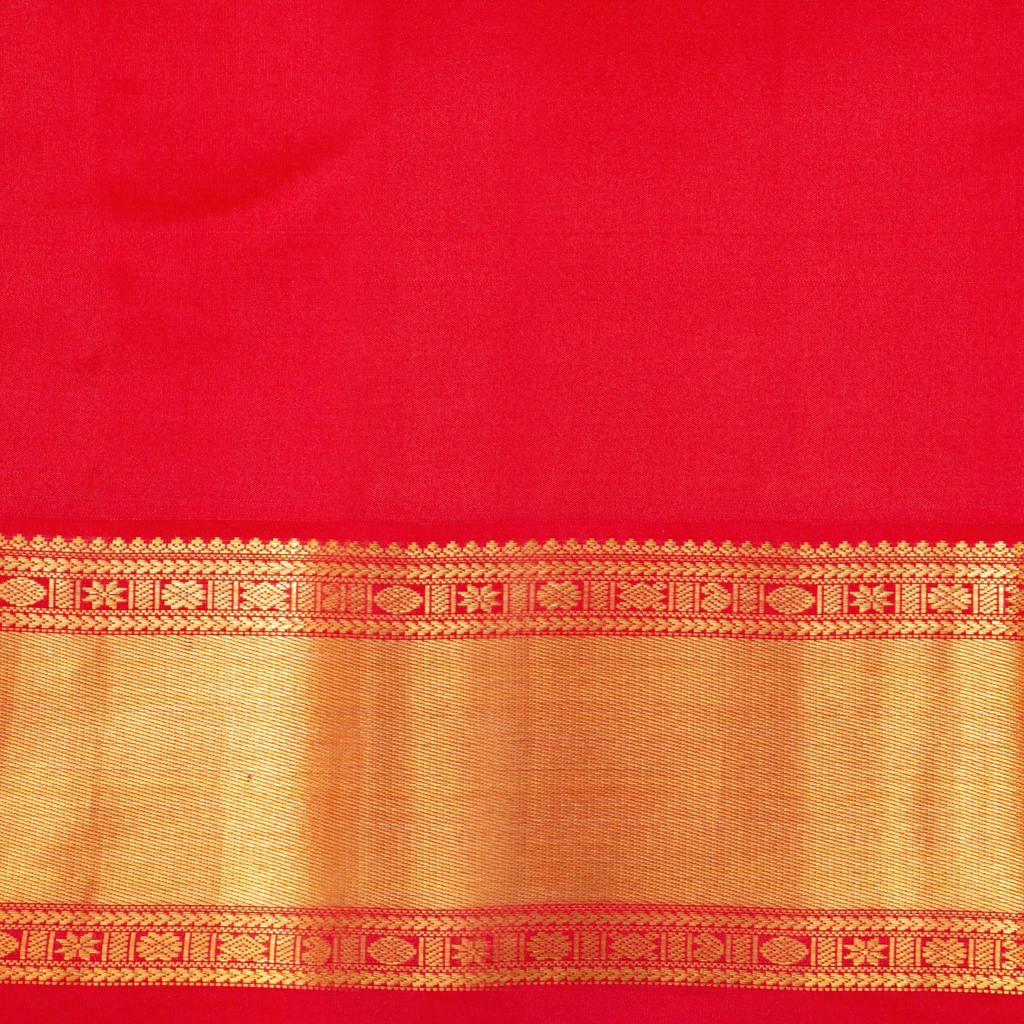 Yellow And Gold Kanchipuram Silk Saree For Festive Wear PV NYC 1931