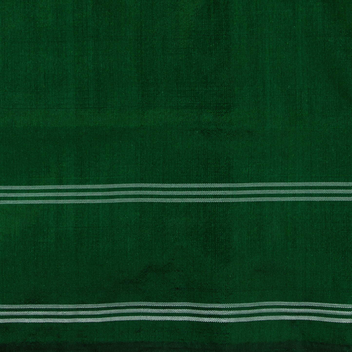 Green Pochampally Silk Saree Ikkat Handwoven Pure Silk For Office Wear PIK SIV 104