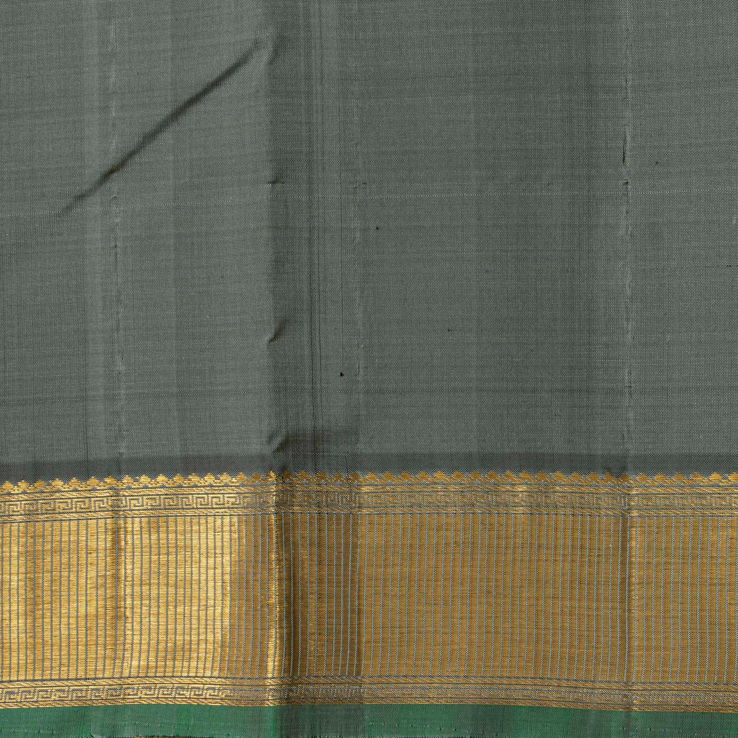 Pastel Blue Kanchipuram Silk Saree For Festive Wear PV J 5574
