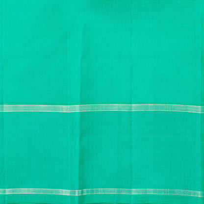 Green Kanchipuram Silk Saree For Festive Wear PV NYC 1879