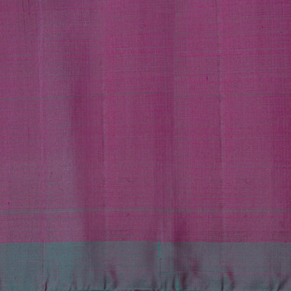 Pink Kanchipuram Silk Saree Borderless For Festive Wear PV NYC 1860 - Silk Sari - Panjavarnam PV NYC 1860