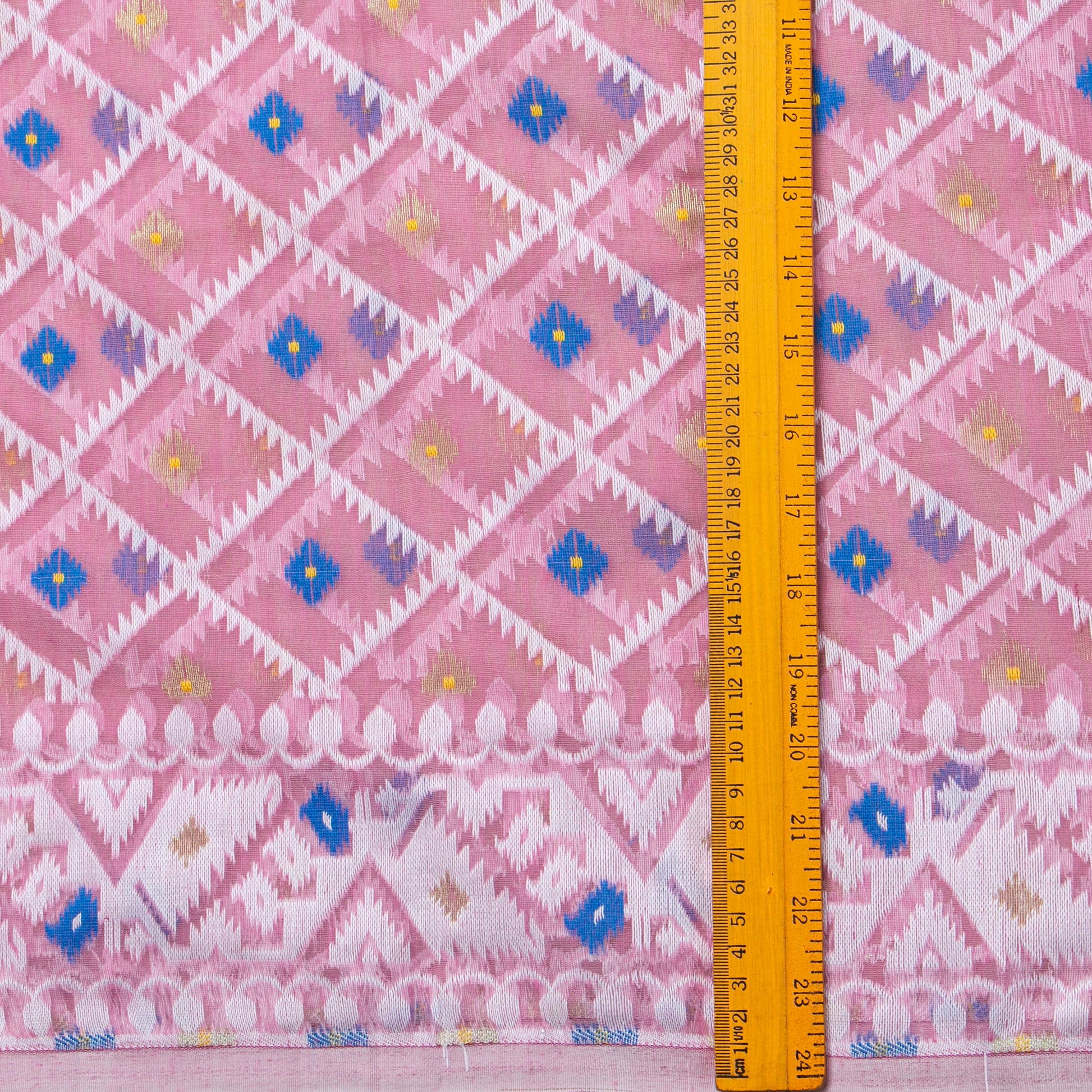 Pink Dhakai Jamdani Muslin Silk Saree For Party Wear PV MJ 146 - Dhakai Jamdhani - Panjavarnam PV MJ 146