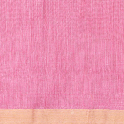 Pink Dhakai Jamdani Mulmul Silk Saree For Party Wear PV MJ 154