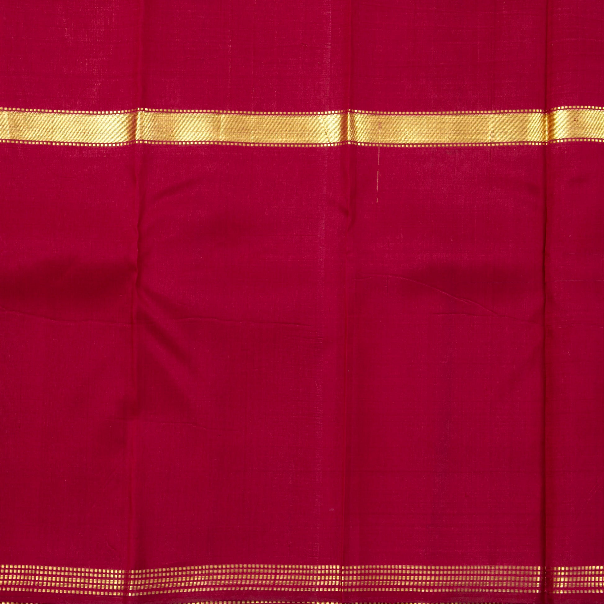 Maroon Kanchipuram Silk Saree For Festive Wear PV ABI 3329 - Silk Sari - Panjavarnam PV ABI 3329