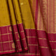 Green And Red Kanchipuram Silk Saree For Festive Wear PV MEN 301