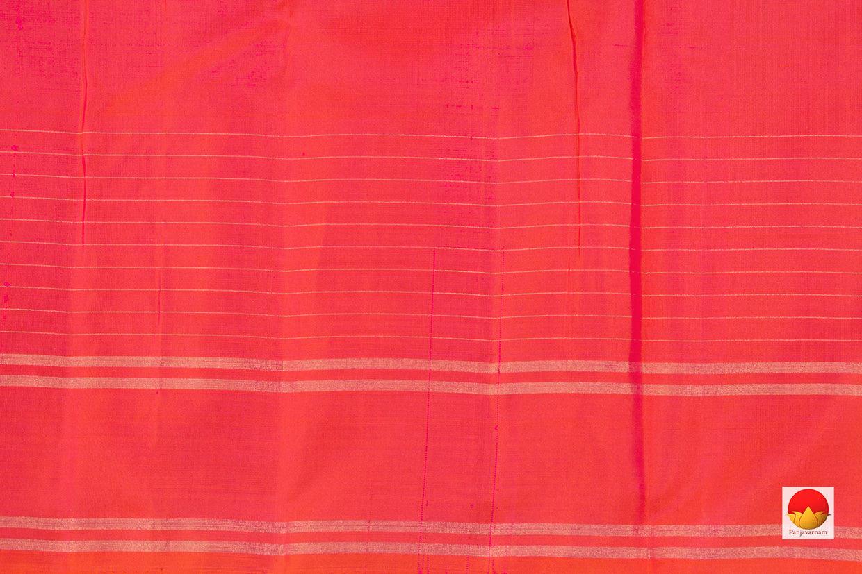 Aqua Blue And Pink Handwoven Soft Silk Saree Pure Silk For Festive Wear PV KU 108 - Silk Sari - Panjavarnam
