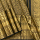 Black Kanchipuram Silk Saree Vanasingaram For Festive Wear PV NYC 1395