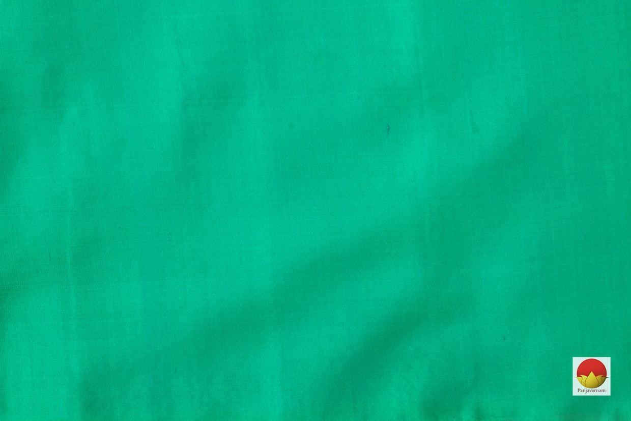 Blue And Green Handwoven Soft Silk Saree Pure Silk For Festive Wear PV RSP 117 - Silk Sari - Panjavarnam