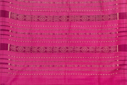 Blue And Pink Kalamkari Gicha Tussar Silk Saree Handpainted Floral Patterns Organic Vegetable Dyes PT K VSR 122 - Kalamkari Silk - Panjavarnam PT K VSR 122