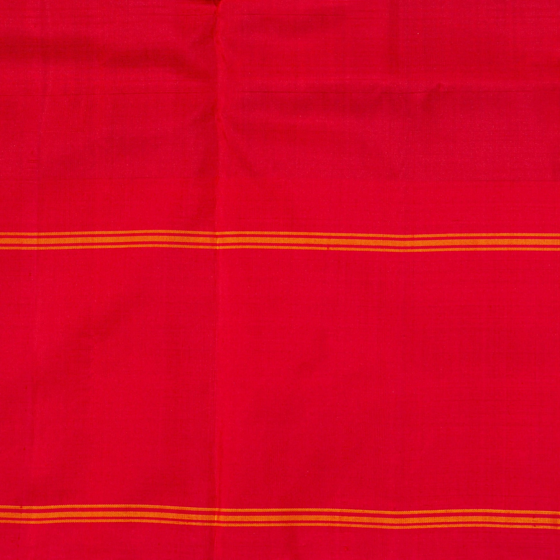 Blue And Red Checks Non Zari Kanchipuram Silk Saree For Office Wear PV RM NZ 479 - Silk Sari - Panjavarnam PV RM NZ 479