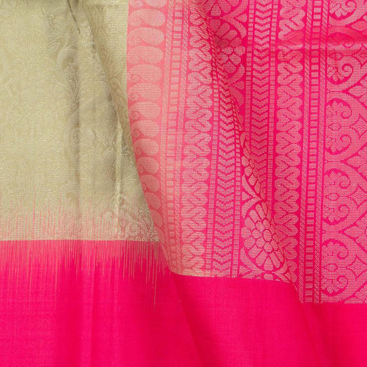 Elachi Green Handwoven Soft Silk Saree Pure Silk For Office Wear PV RSP 104 - Silk Sari - Panjavarnam PV RSP 104