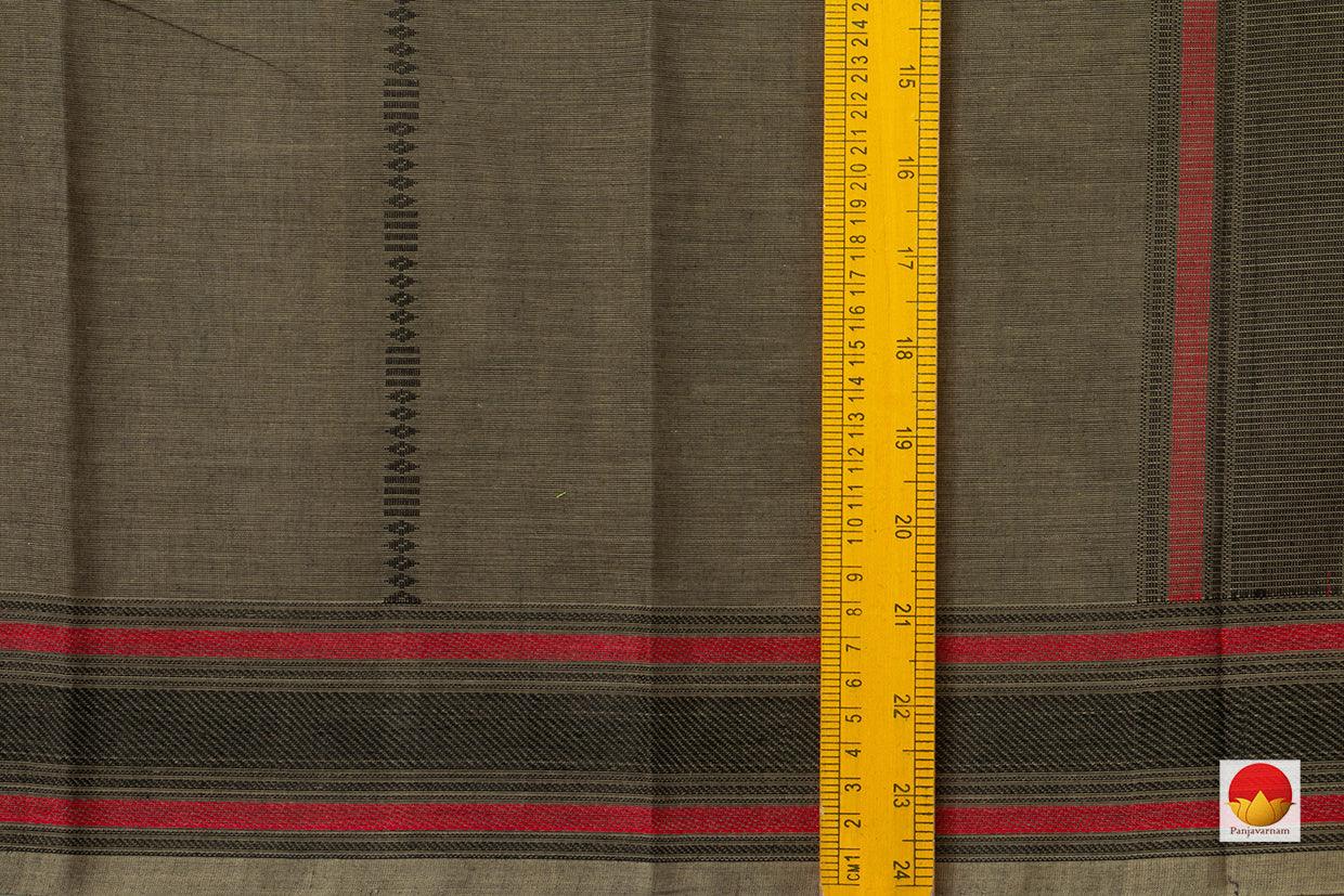 Fawn Kanchi Cotton Saree For Office Wear PV KC 380 - Cotton Saree - Panjavarnam PV KC 380