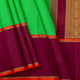 Green And Maroon Kanchipuram Silk Saree For Wedding Wear PV RM 494