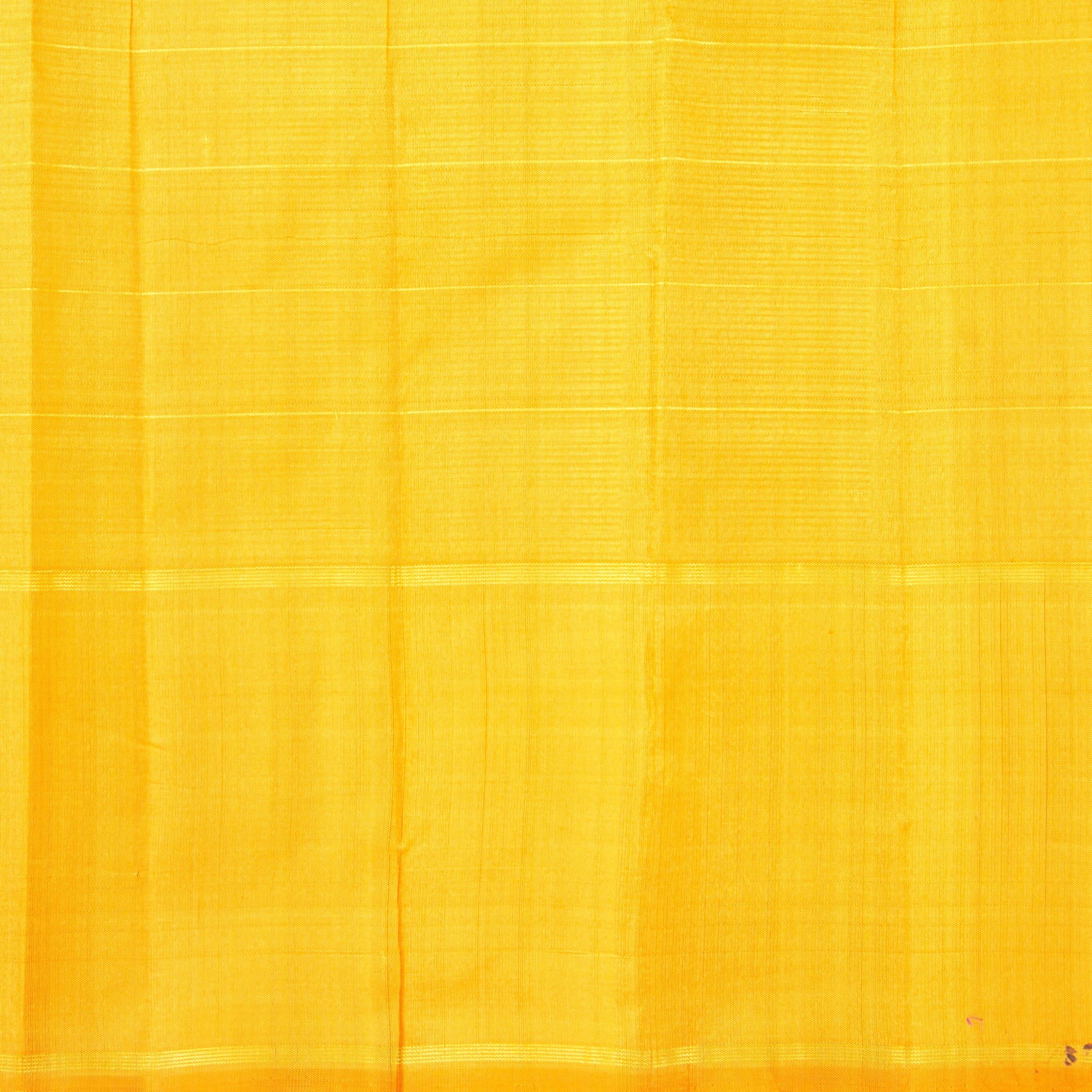 Green And Orange Kanchipuram Silk Saree For Wedding Wear PV NYC 1410 - Silk Sari - Panjavarnam PV NYC 1410