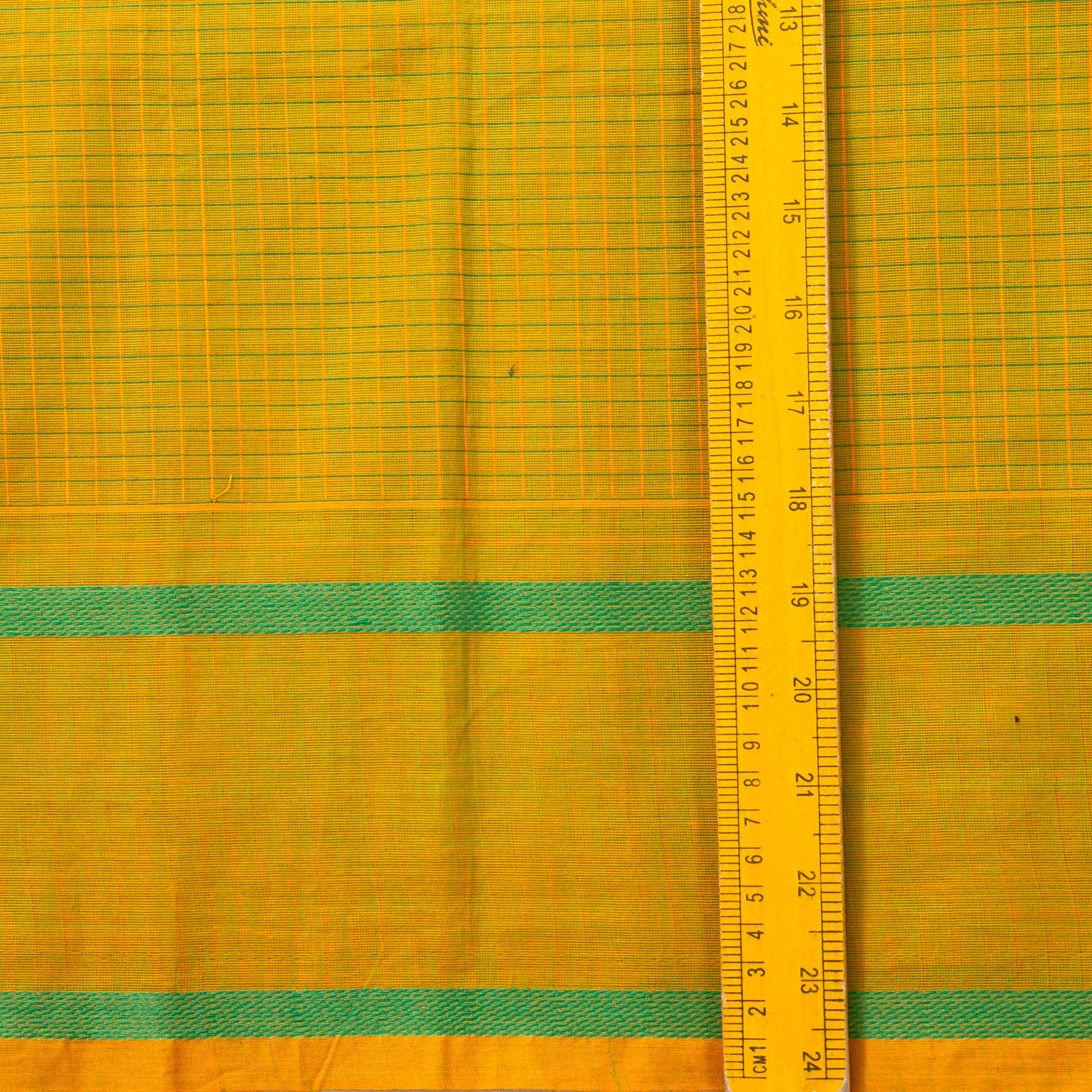 Green Kanchi Cotton Saree PV MM KC 108 - Cotton Saree - Panjavarnam PV MM KC 108