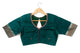 Green Silkcotton Readymade Blouse PV BL 156