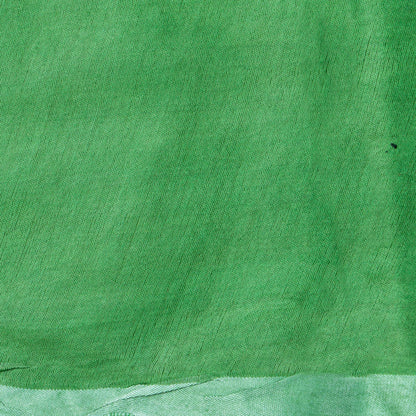 Green Tussar Silk Saree Handwoven PT 2083 - Tussar Silk - Panjavarnam PT 2083