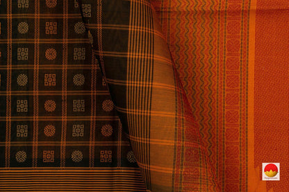 Kanchi Silk Cotton Saree - Handwoven - KSC 1164 - Silk Cotton - Panjavarnam KSC 1164