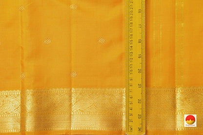 Kanchipuram Silk Saree - Handwoven Pure Silk - Pure Zari - PV 2029 - Silk Sari - Panjavarnam