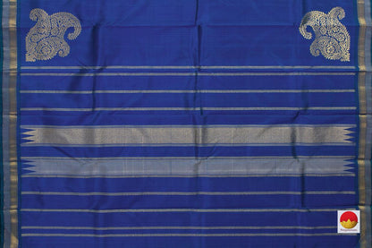 Kanchipuram Silk Saree - Handwoven Pure Silk - Pure Zari - PV ABI 1223 - Silk Sari - Panjavarnam