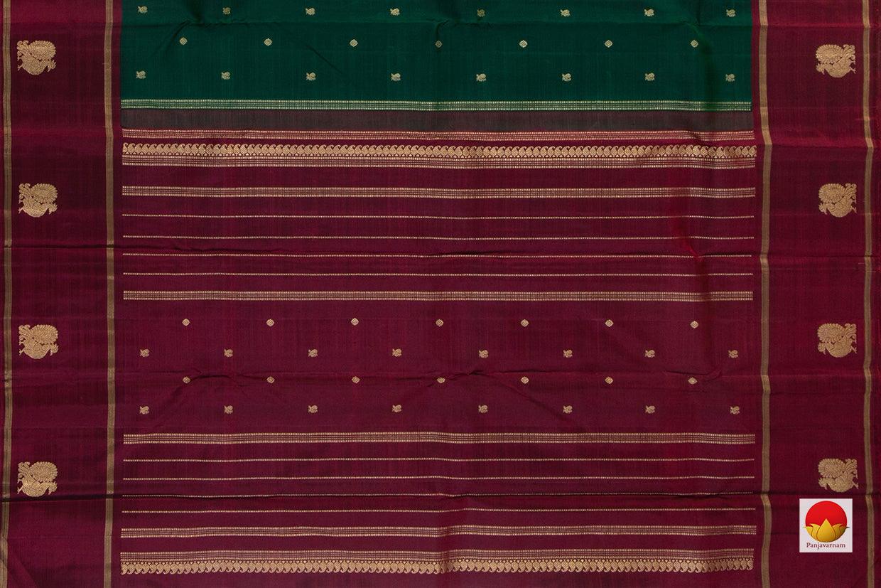 Kanchipuram Silk Saree - Handwoven Pure Silk - Pure Zari - PV GTA 39 - Silk Sari - Panjavarnam PV GTA 39