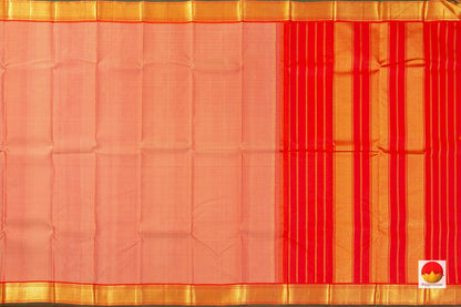 Kanchipuram Silk Saree - Handwoven Pure Silk - Pure Zari - PV J 6438 - Silk Sari - Panjavarnam